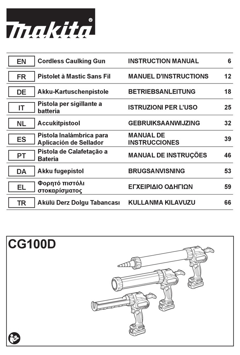 Makita CG100D User manual Makita CG100D User manual