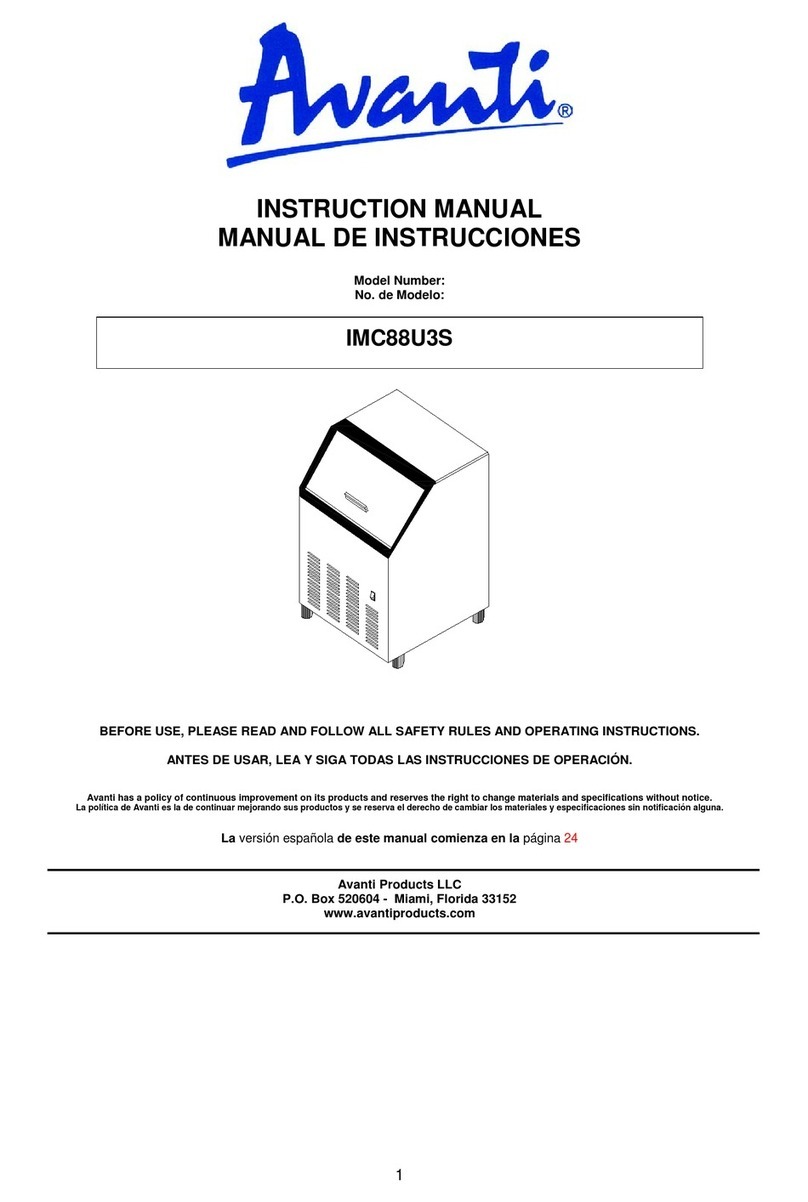 Avanti IMC88U3S User manual