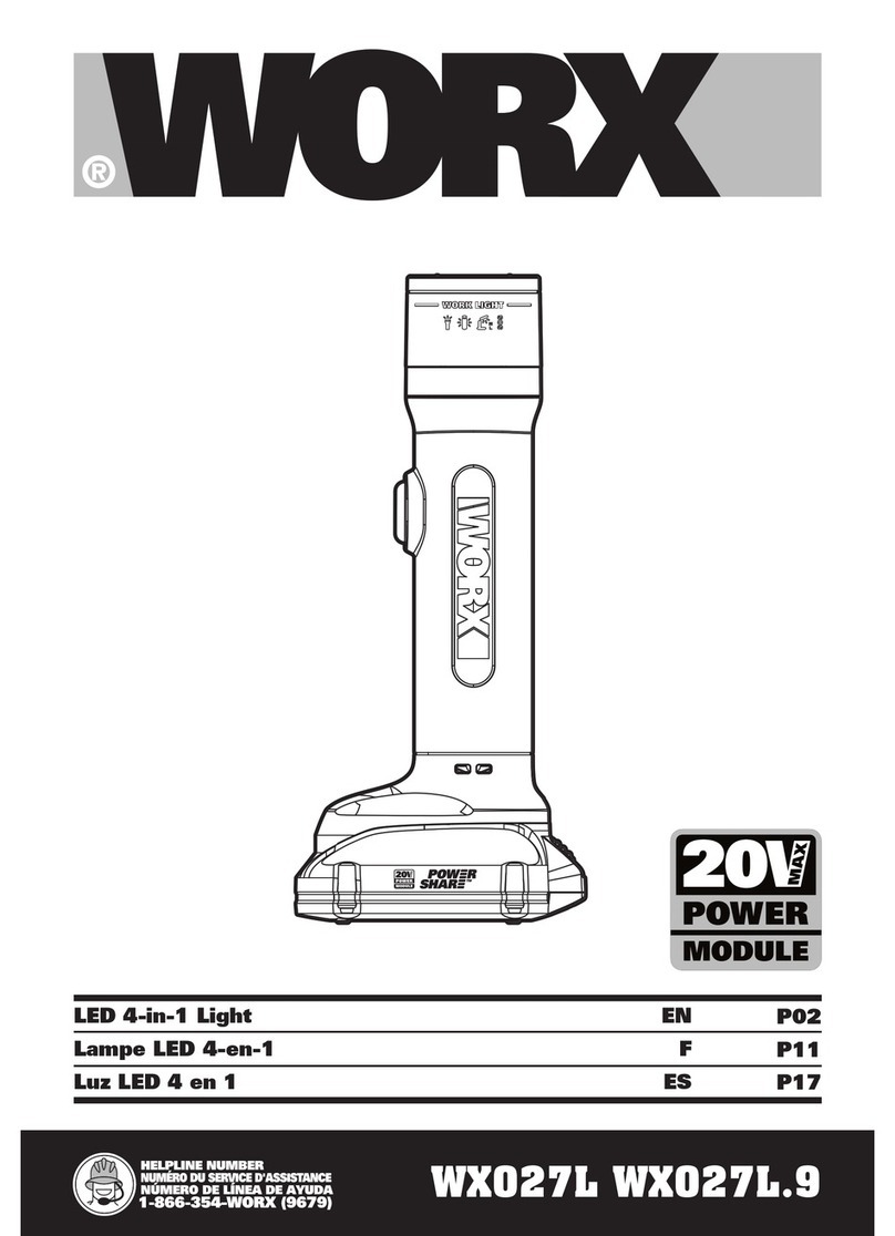 Worx WX027L User manual
