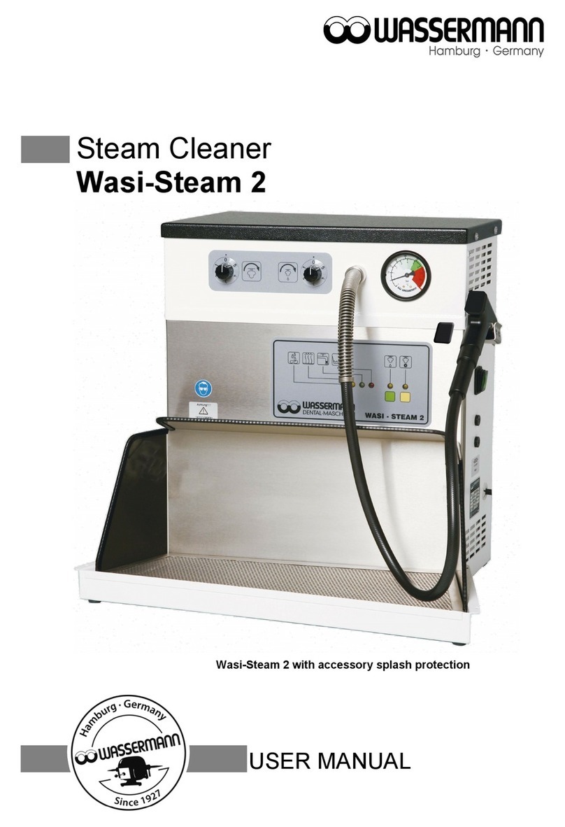 Wassermann Wasi-Steam 2 user manual