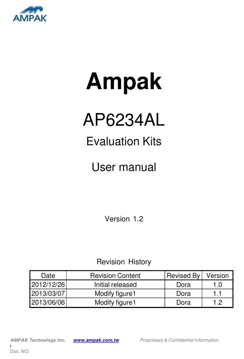 Ampak AP6234AL User manual