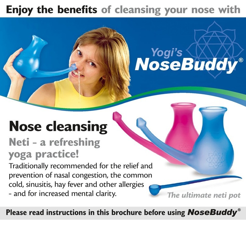 Yoga Yogi's NoseBuddy manual