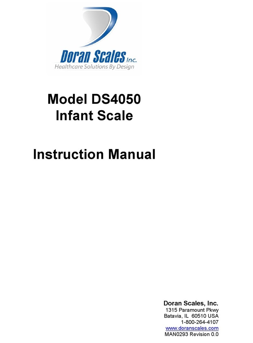 Doran Scales DS4050 instruction manual