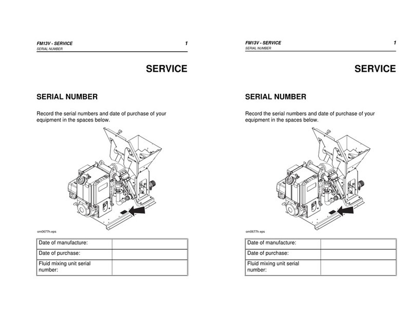 Ditch Witch FM13V Operator's manual Ditch Witch FM13V Operator's manual