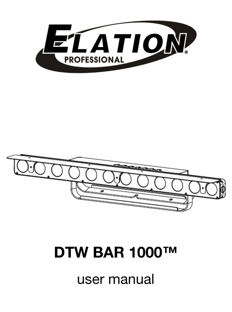 Elation DTW BAR 1000 user manual