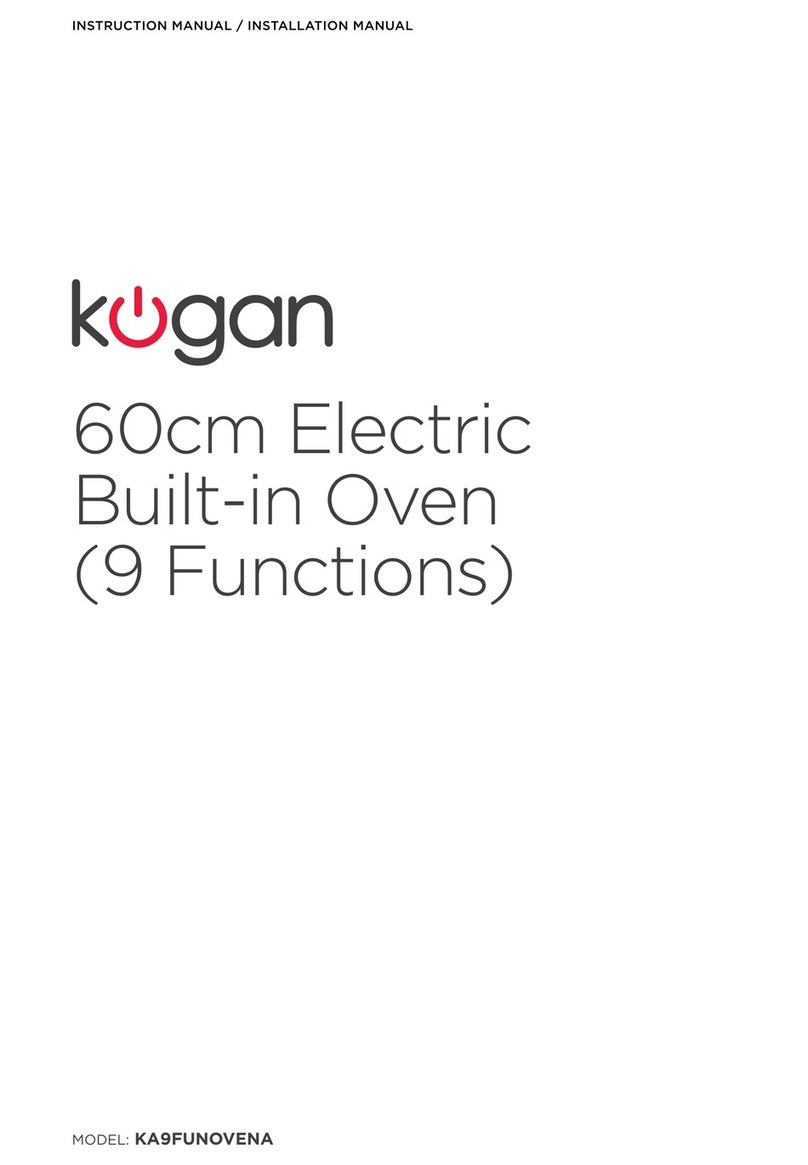 Kogan KA9FUNOVENA Instruction and installation manual