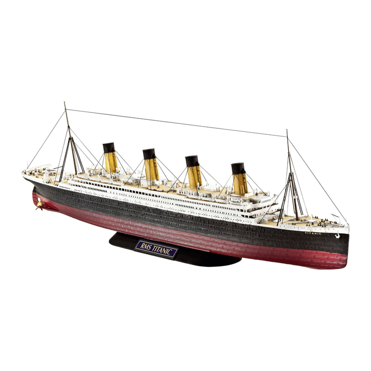 REVELL RMS Titanic User manual