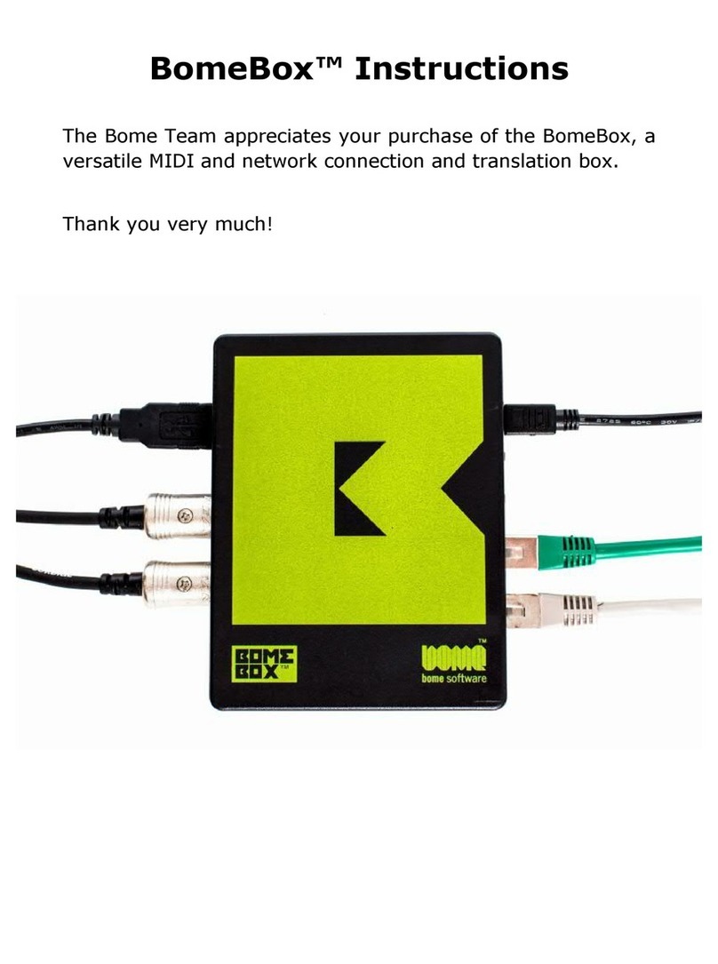 Bome BomeBox instructions Bome BomeBox instructions