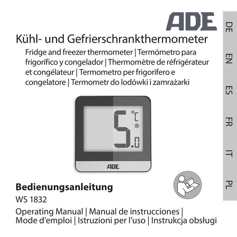 ADE WS 1832 operating manual
