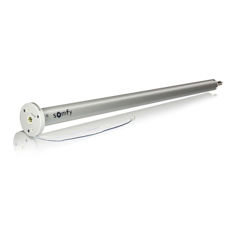 SOMFY SONESSE 30 WF RTS LI-ION instructions