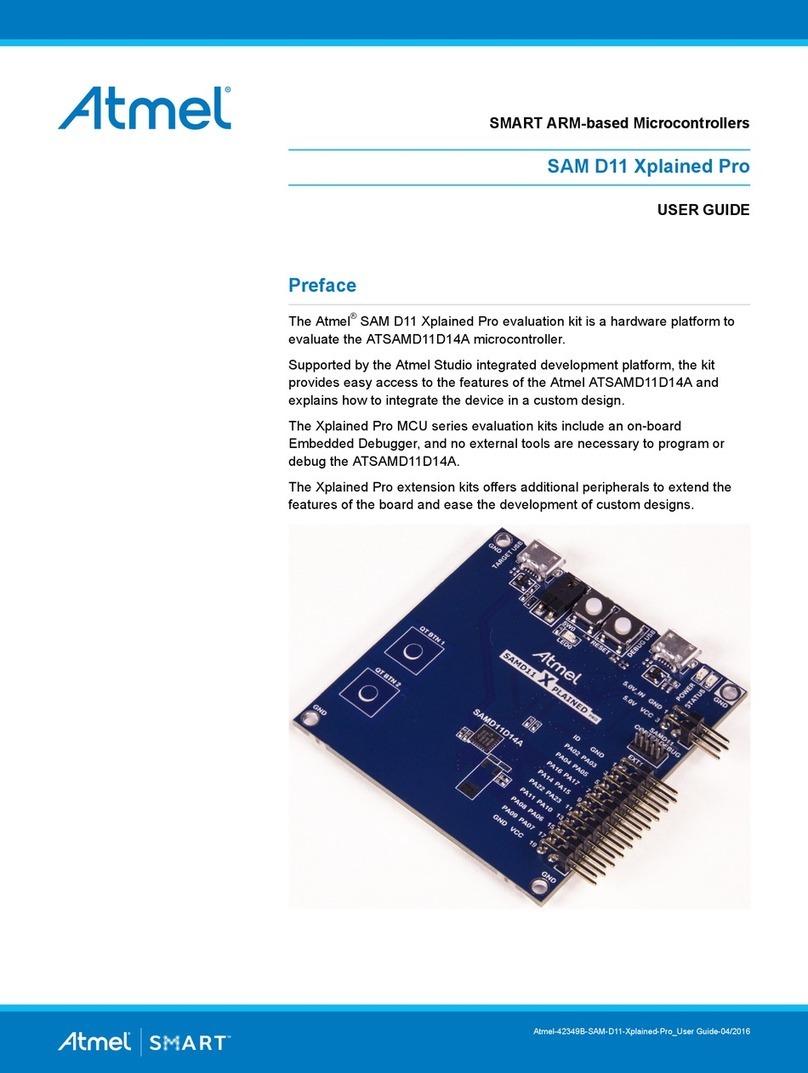 Atmel SAM D11 Xplained Pro user guide