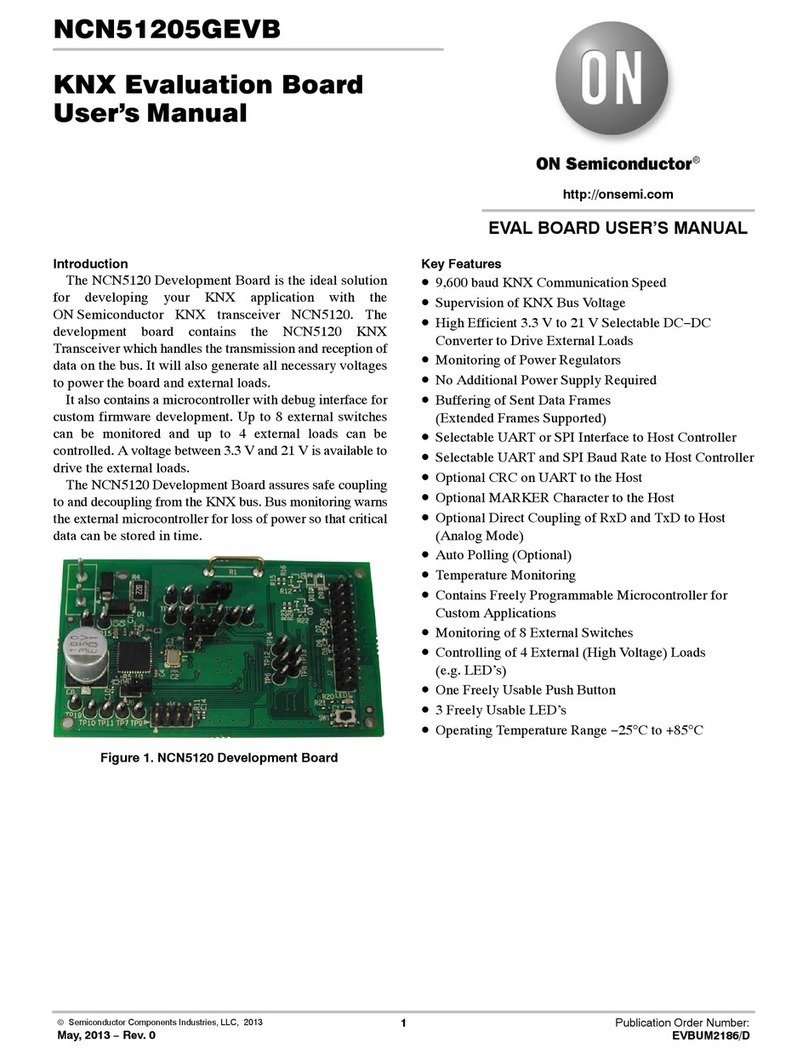 ON Semiconductor NCN51205GEVB User manual ON Semiconductor NCN51205GEVB User manual