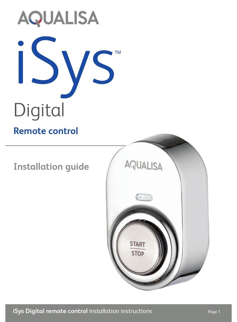 Aqualisa iSys ISD.B3.DS.14 User manual