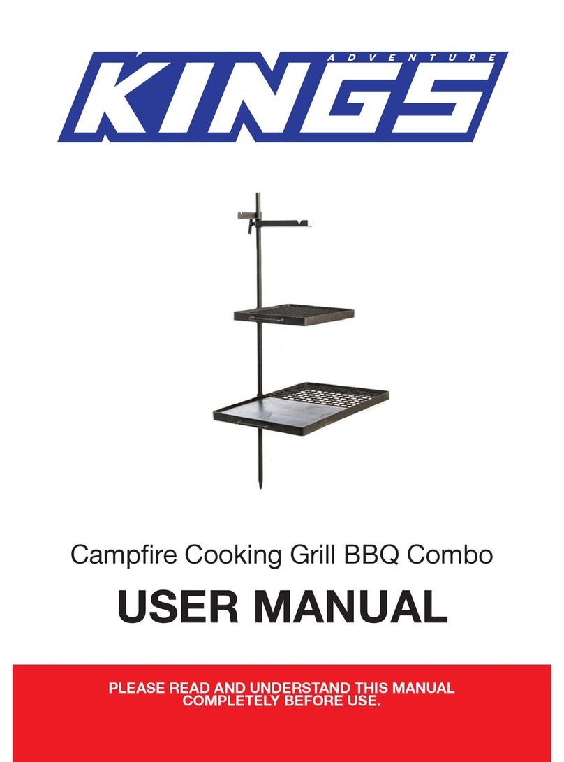 Kings Adventure AKTA-SWING BBQ user manual