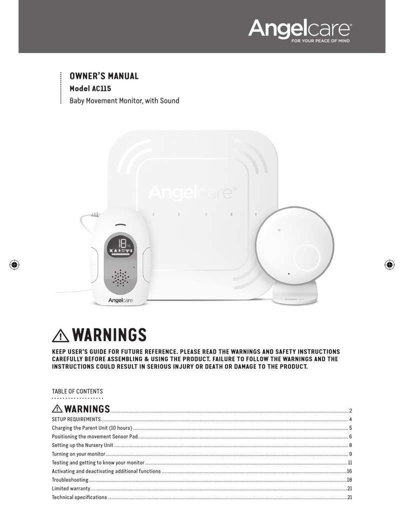 Angelcare AC115 User manual