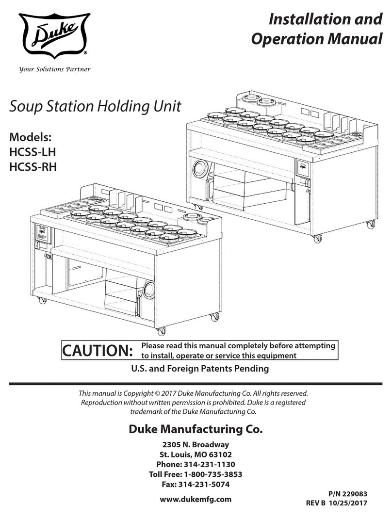 Duke HCSS-LH User manual