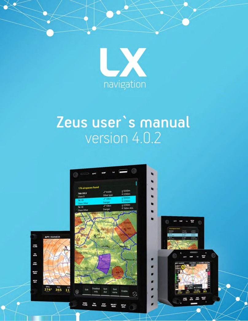 LX Navigation Zeus user manual