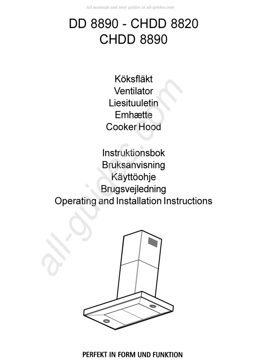AEG DD 8890 installation instructions