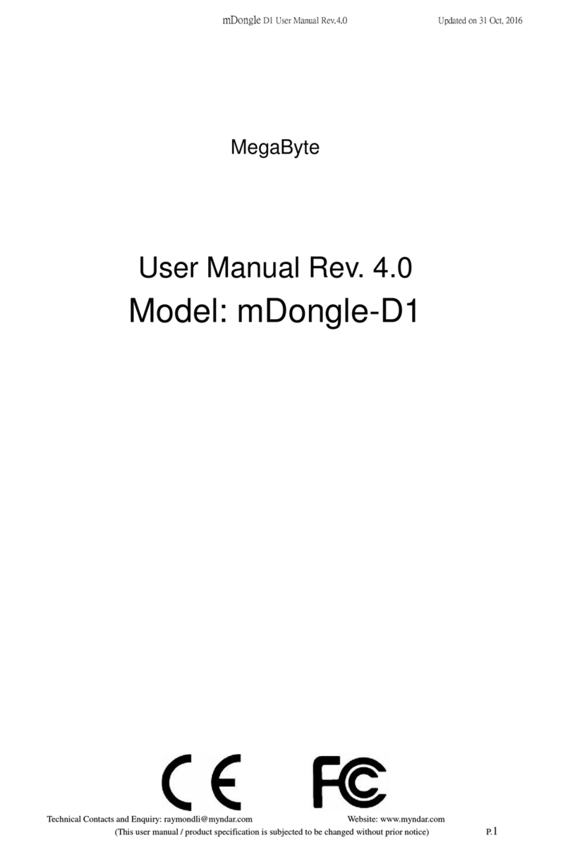 megabyte mDongle-D1 user manual