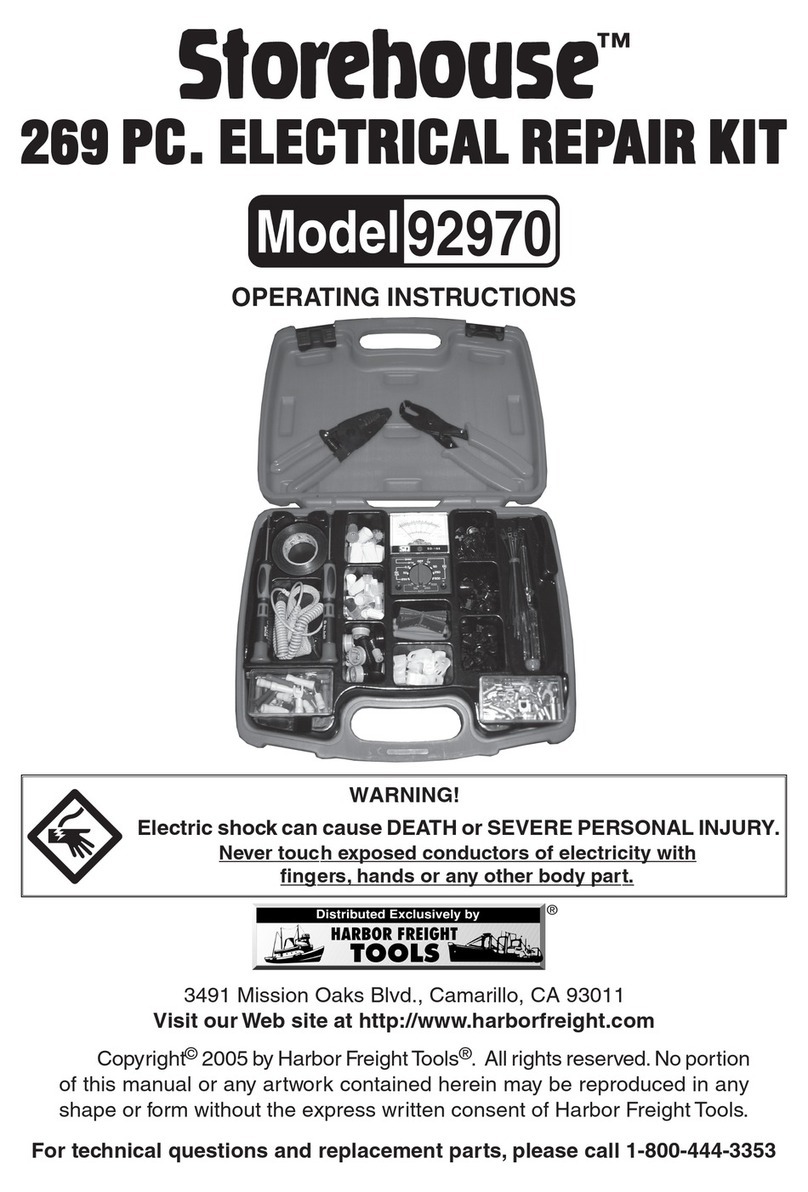 Storehouse 92970 operating instructions