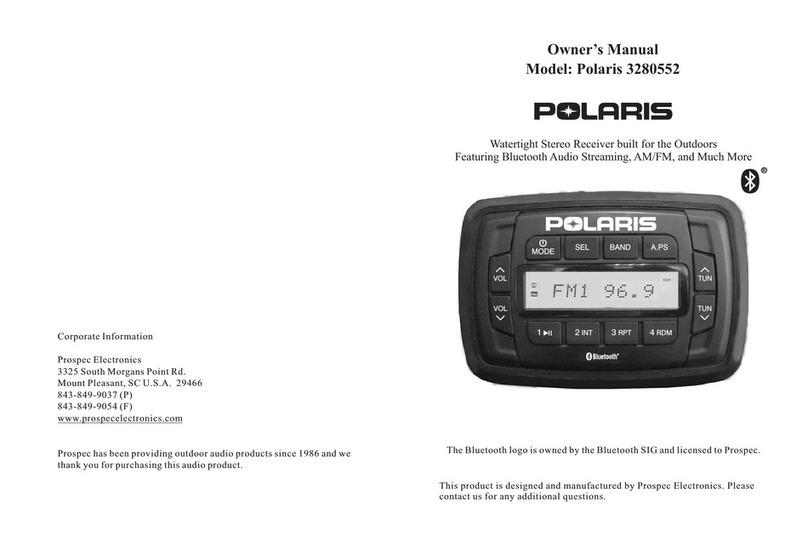 Polaris 3280552 User manual