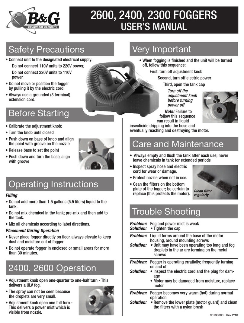B&G MY-TI-LITE 2300 user manual