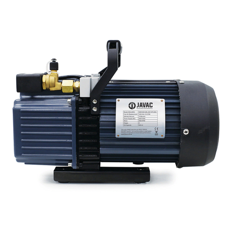 JAVAC BULLDOG A2L Operation and maintenance manual
