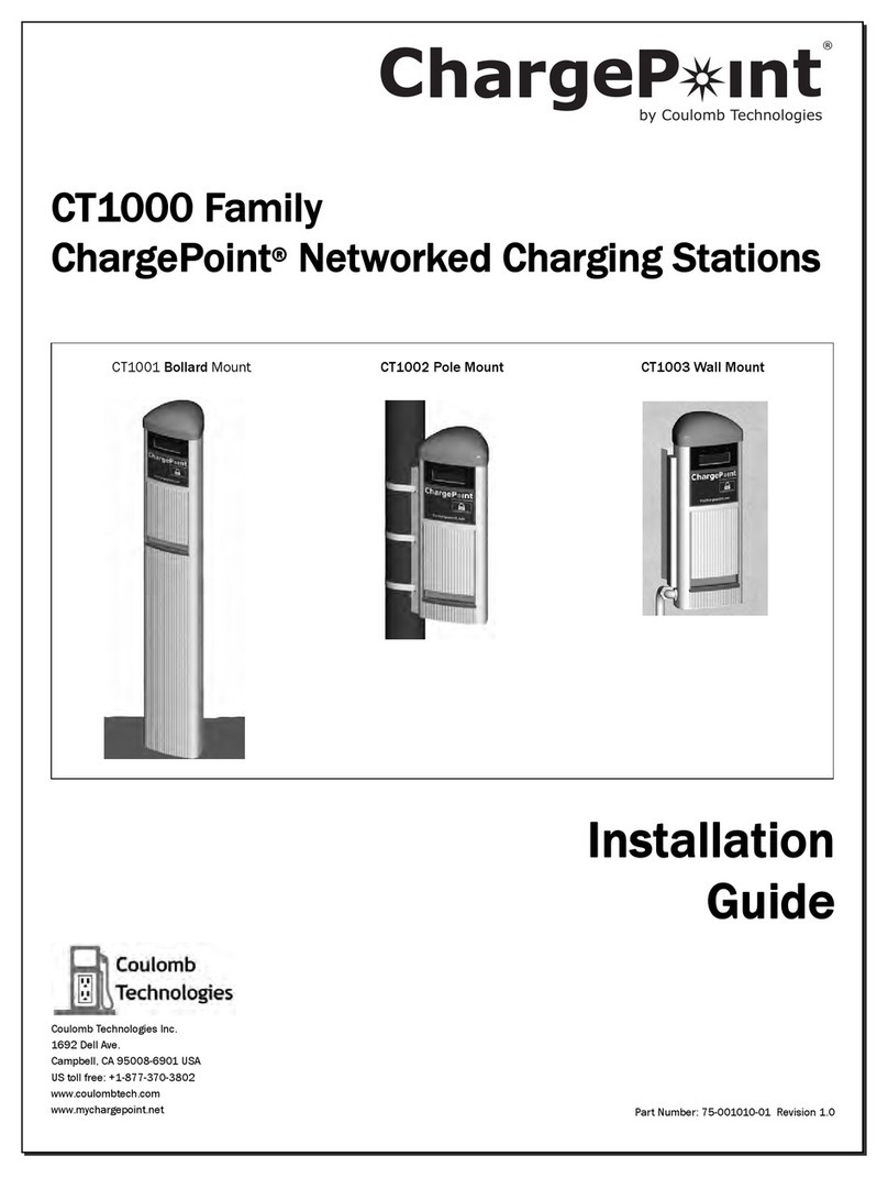 ChargePoint CT1000 series installation guide