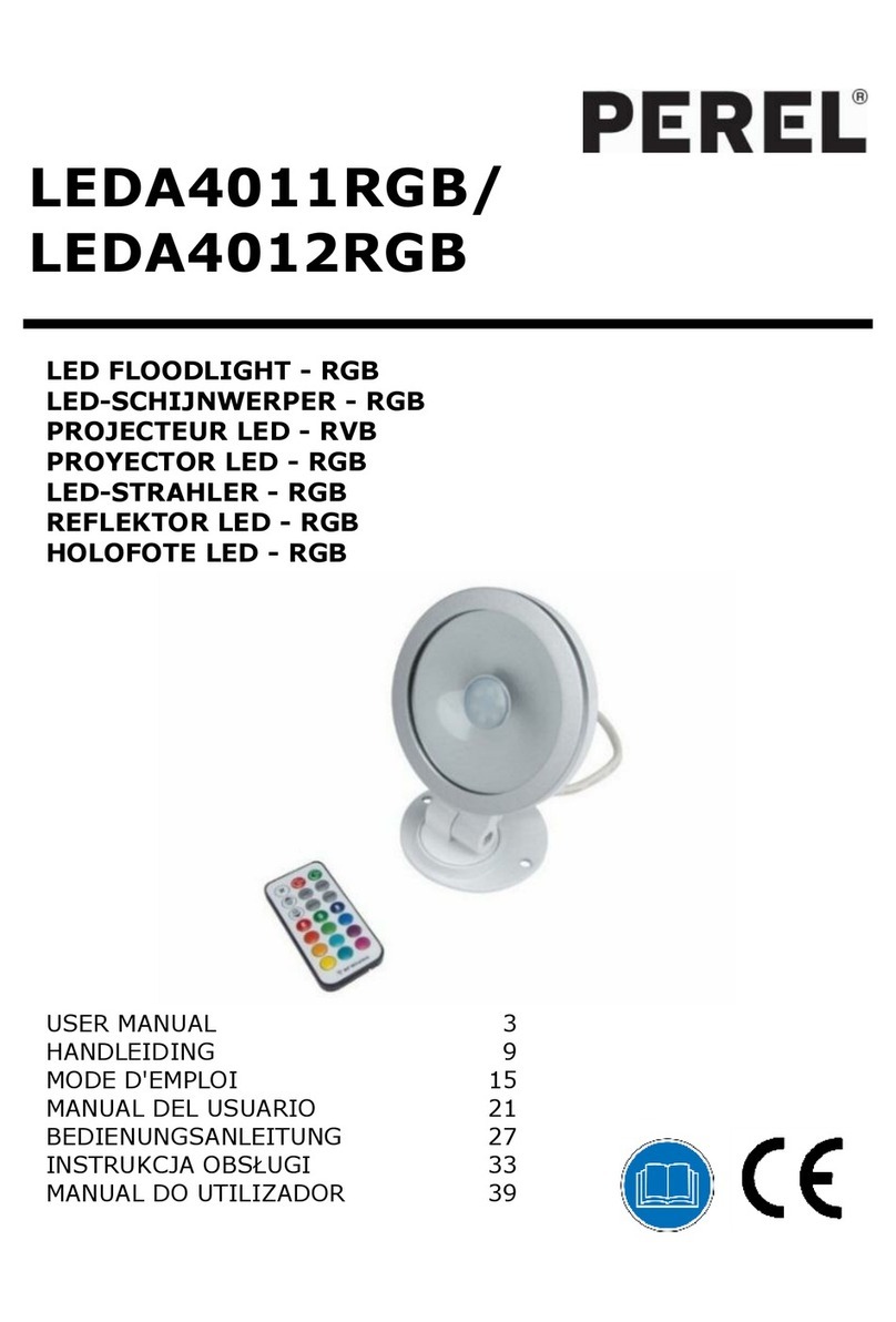 Perel LEDA4011RGB User manual