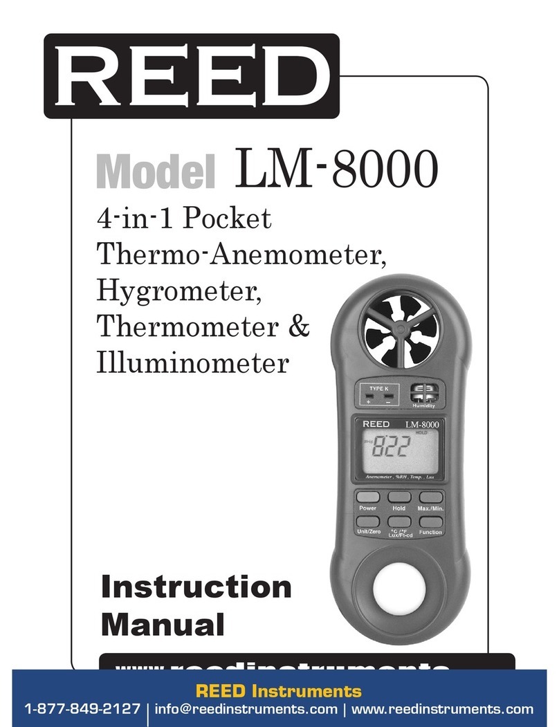 REED LM-8000 User manual