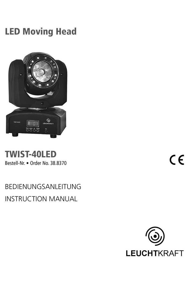 LeuchtKraft TWIST-40LED instruction manual