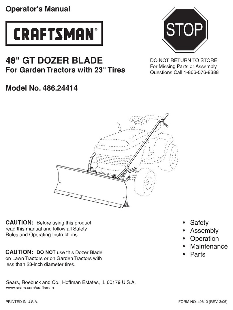 Crafstman 486.24414 Operator's manual