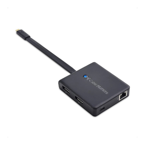 cable matters USB-C 201055 User manual