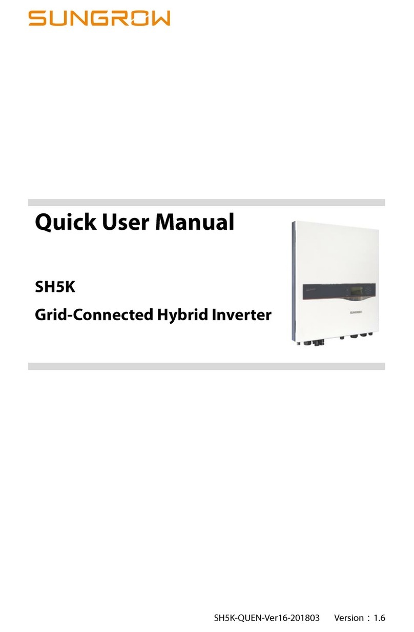 Sungrow SH5K Quick user manual
