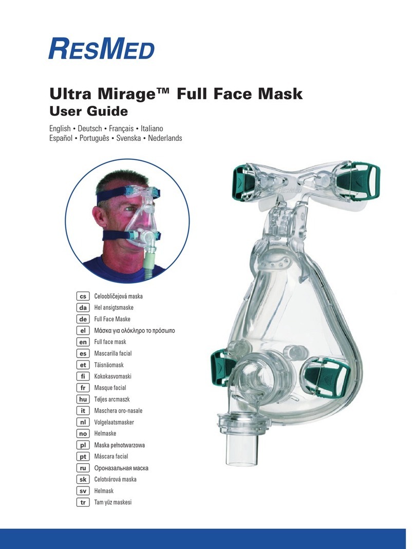 ResMed Ultra Mirage user guide