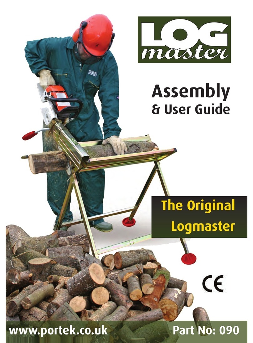 Portek LogMaster 090 Assembly & user's guide