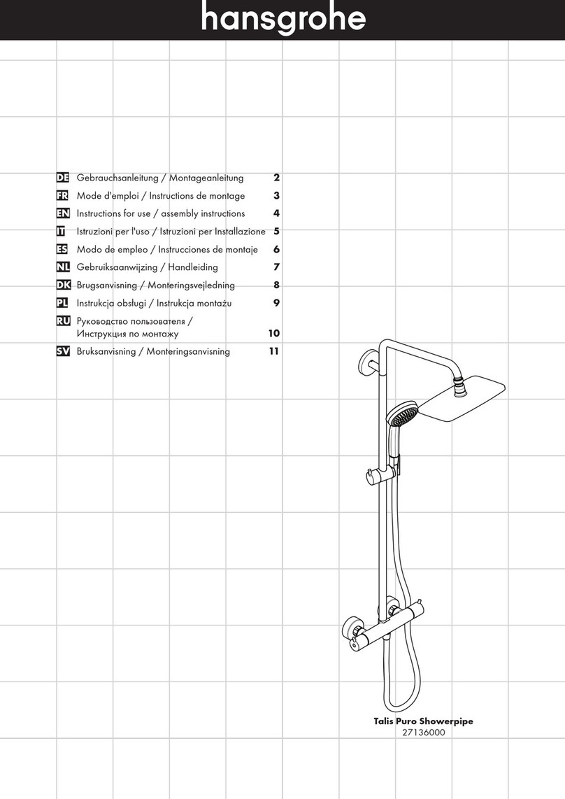 Hans Grohe Talis Puro Showerpipe Manual