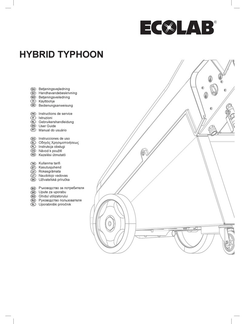 Ecolab HYBRID TYPHOON user guide