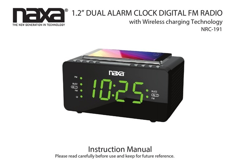 Naxa NRC-191 instruction manual