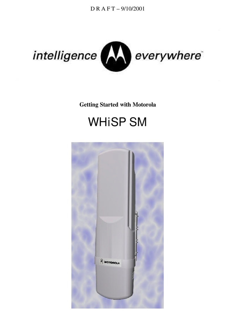 Motorola WHiSP SM User manual