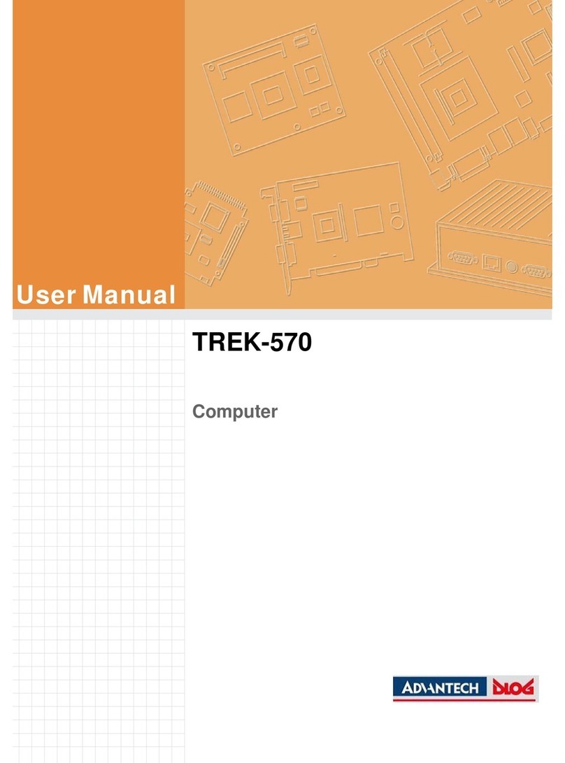 Advantech-DLoG TREK-570 User manual