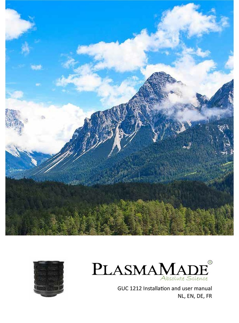 Plasma Made GUC 1212 Installation and user manual