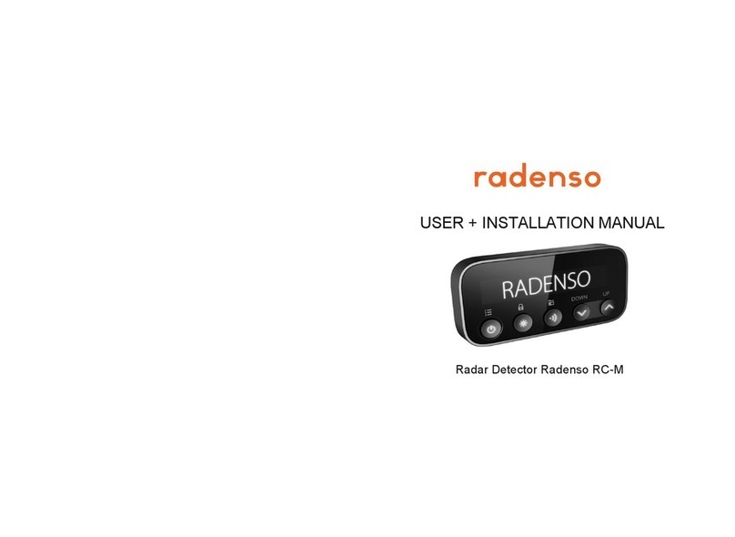 Radenso RC-M User & installation manual