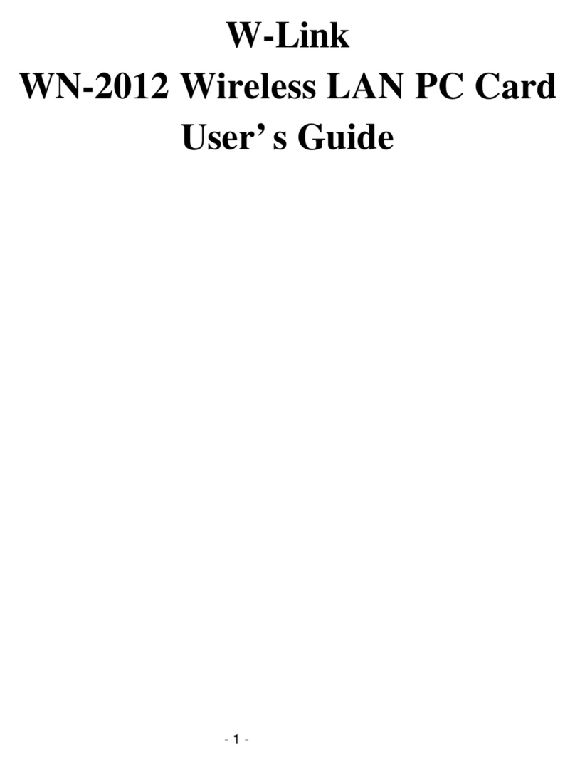 W-Link WN-2012 User manual