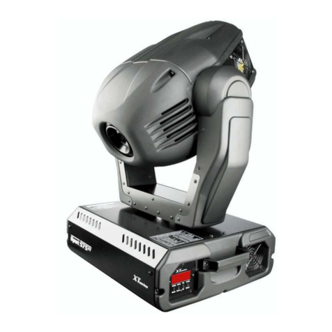 Robe Spot 575 XT User manual
