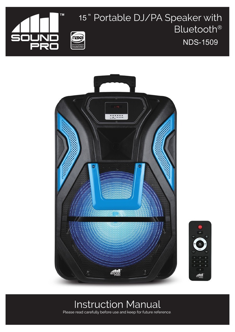 Sound Pro NDS-1509 instruction manual