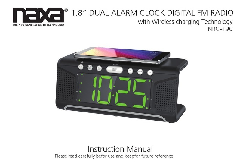 Naxa NRC-190 instruction manual