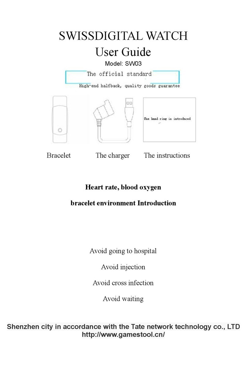 SWISSDIGITAL SW03 User manual