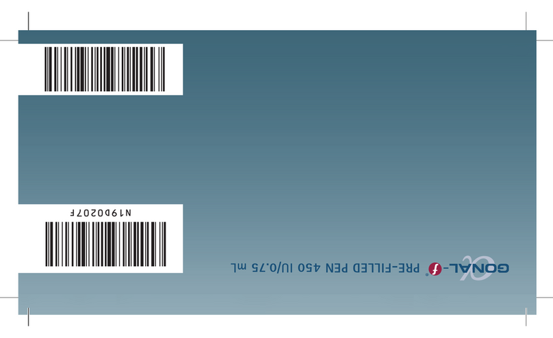 Merck GONAL-f 450 IU Instructions for use