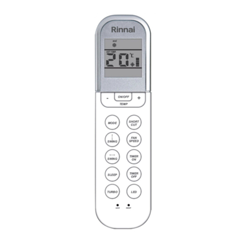 Rinnai HINRA35M User manual